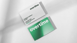 Overtime Business Cards