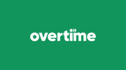 Overtime Logo on Green