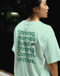 Mint Stronghouse T-Shirt Back